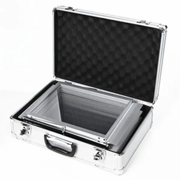 Z-Type Brochure Holder with MDF Board Foldable Literature Rack Floor Standing Magazine Display Rack