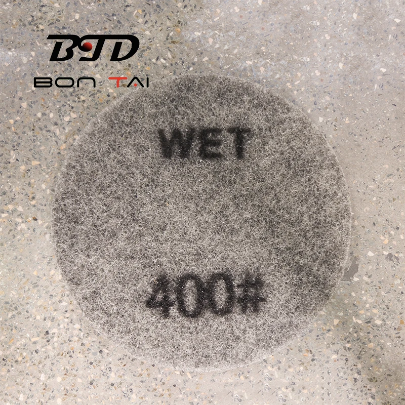 17 Inch Burnishing Pad For Dry Wet Polishing System Concrete Polishing Pads