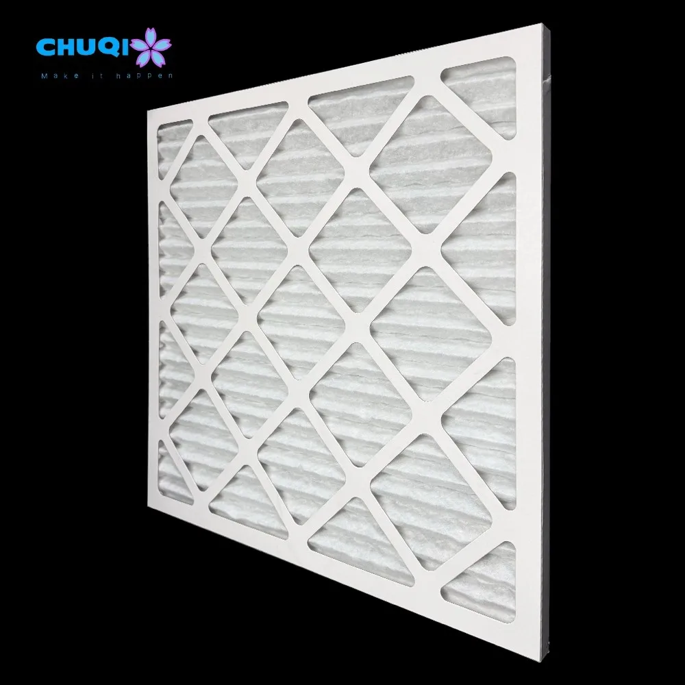 Фильтр 20x25x1 HVAC картонный плиссированный фильтр AC Pre Air для вентиляции G4 F5 F6 F7 F8 F9 MERV 4 6 8 11 12 13 16