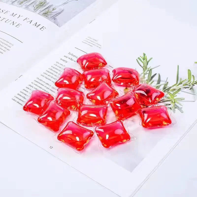 Detergent Capsules Washing Pods Laundry Washing Liquid Detergent Soap Laundry Beads Scent Natural Laundry Gel Detergent Pods