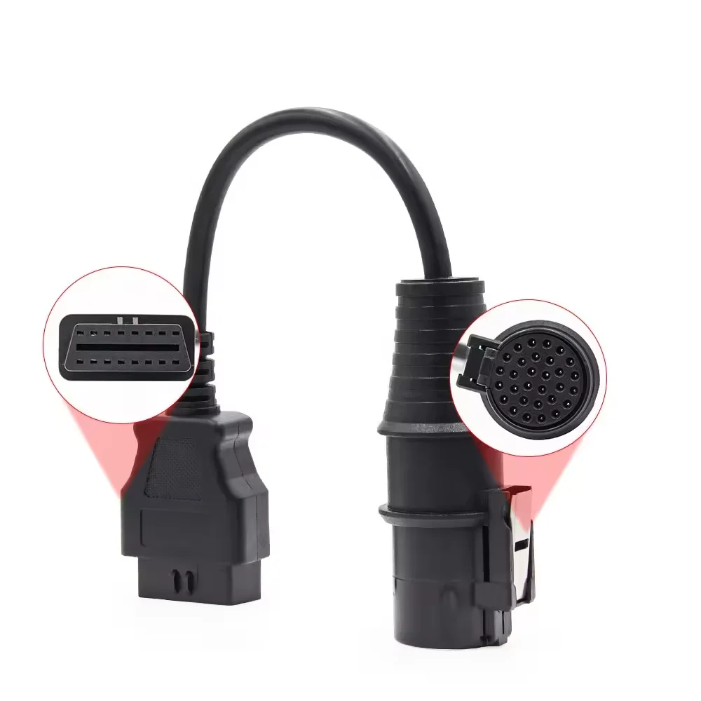 Wholesale 30pin Adapter for Iveco Truck OBD 30pin Connector Cable Hot Sale