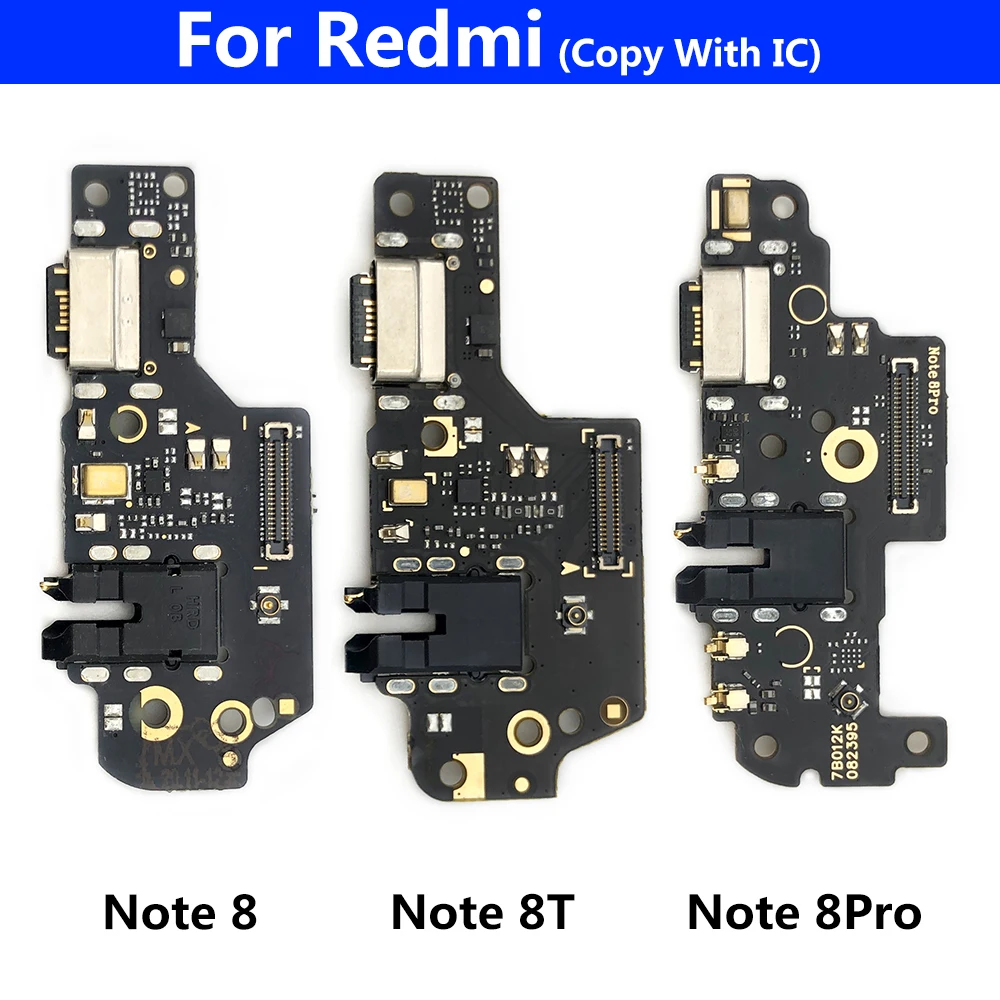USB Charging Port Connector Jack Plug Flex Cable For Xiaomi Redmi Poco X3 Pro M3 Note 8 8T 9S 9 Pro 10 K30 4G 5G Lite
