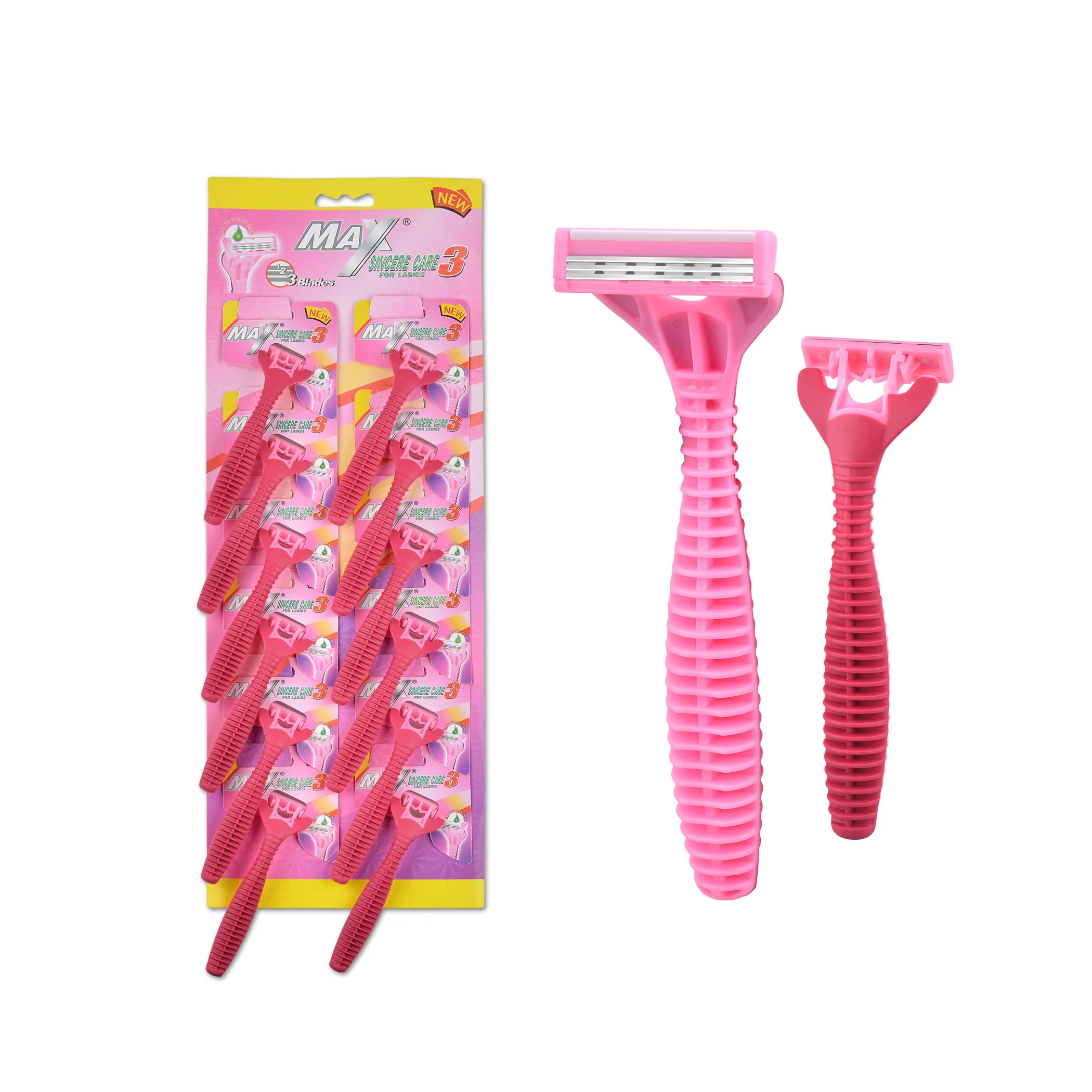 Women Razor Triple Blade  High Quality Razor Disposable Shaving Razor