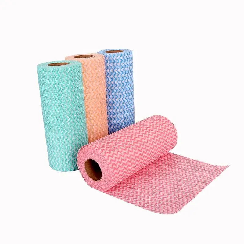 House Cleaning Cloth Wipe Rags Dishcloth Washcloth Towel Reusable Kitchen Paper Glass NON-WOVEN Fabric Eco-friendly Stocked