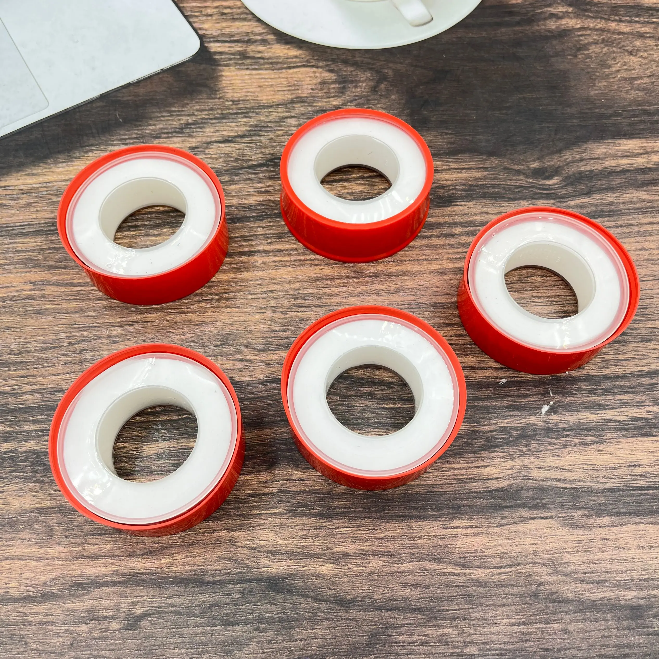 Wholesale PTFE sealing tape, color yellow/pink/blue PTFE thread sealing tape