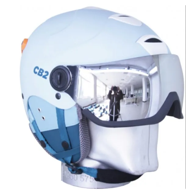 helmet for Snowboarding skiing  SLACOM  CB2 VISOR ABS ski helmet