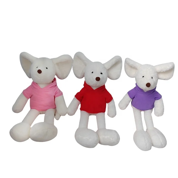 2021 hot sale wholesale custom stuffed animal soft white mouse plush rat toys