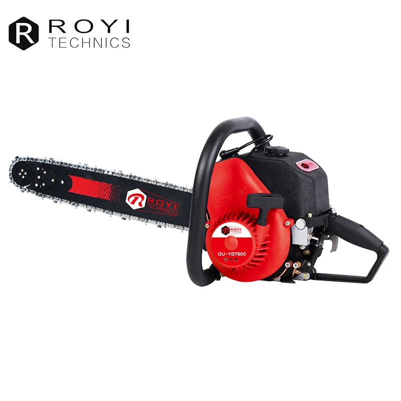 professional big powerful  7800 cheap 78cc   gas power garden chainsaw