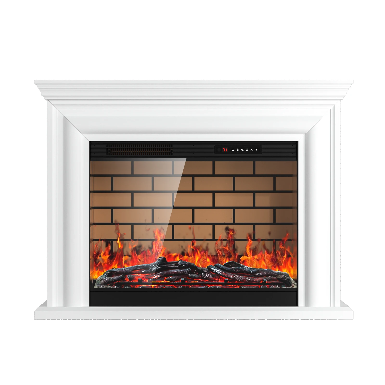 Hot selling classic English style customized size insert firebox indoor fireplace