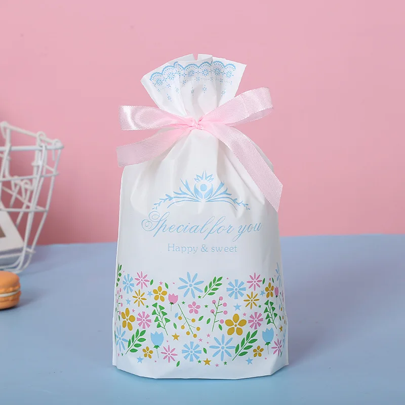 
Valentine wholesale hot sale plastic sweet bags candy baking bags cookie packing bag 