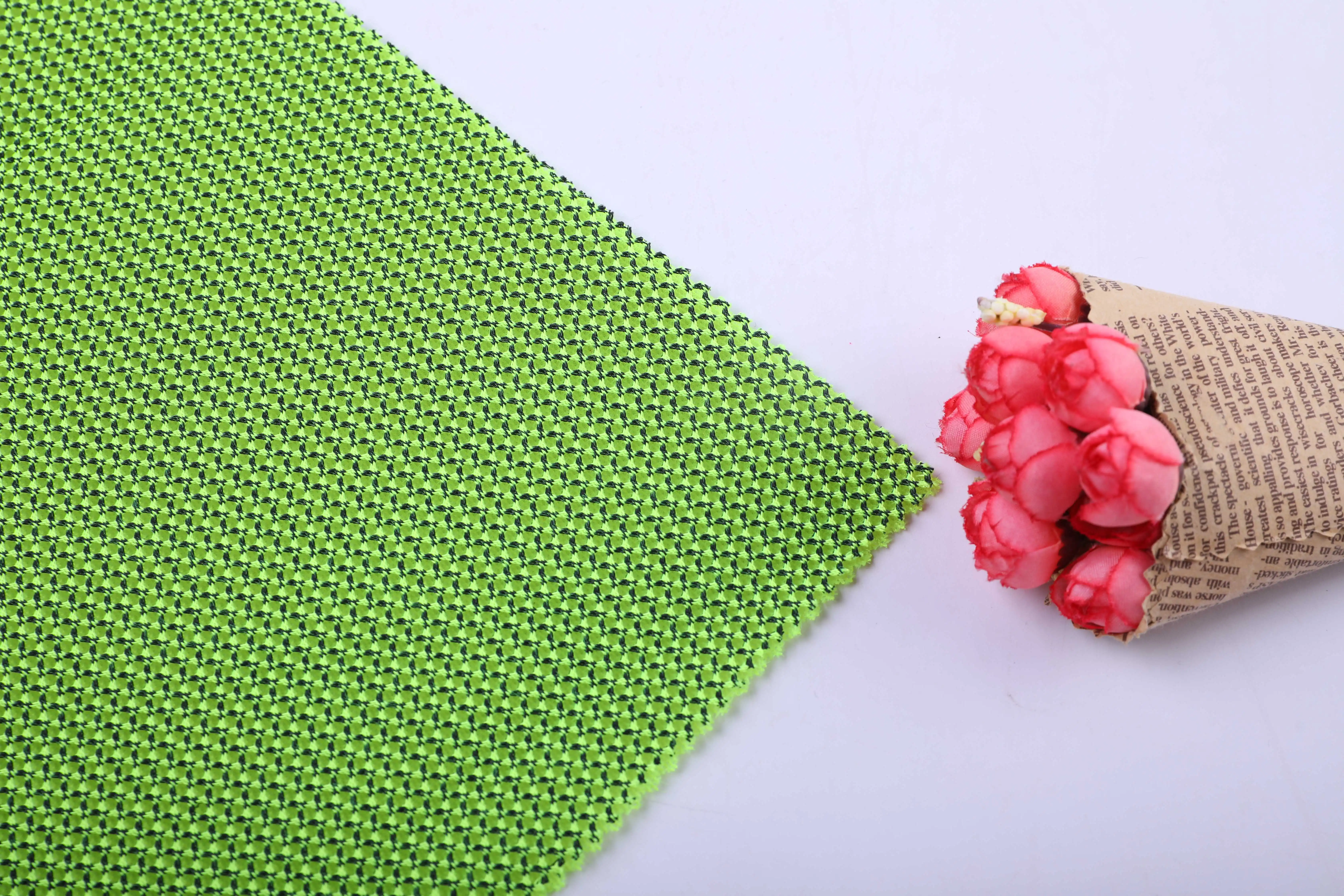 100% Polyester Breathable Dry Fit Sandwich 3D Air Mesh Fabric For Sports Shoes