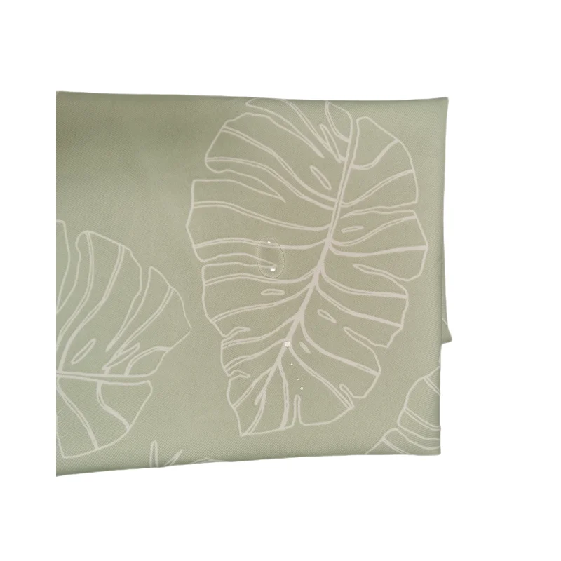 linen cushion cover fabric 100% polyester waterpoof  uv resistant  outdoor fabrics