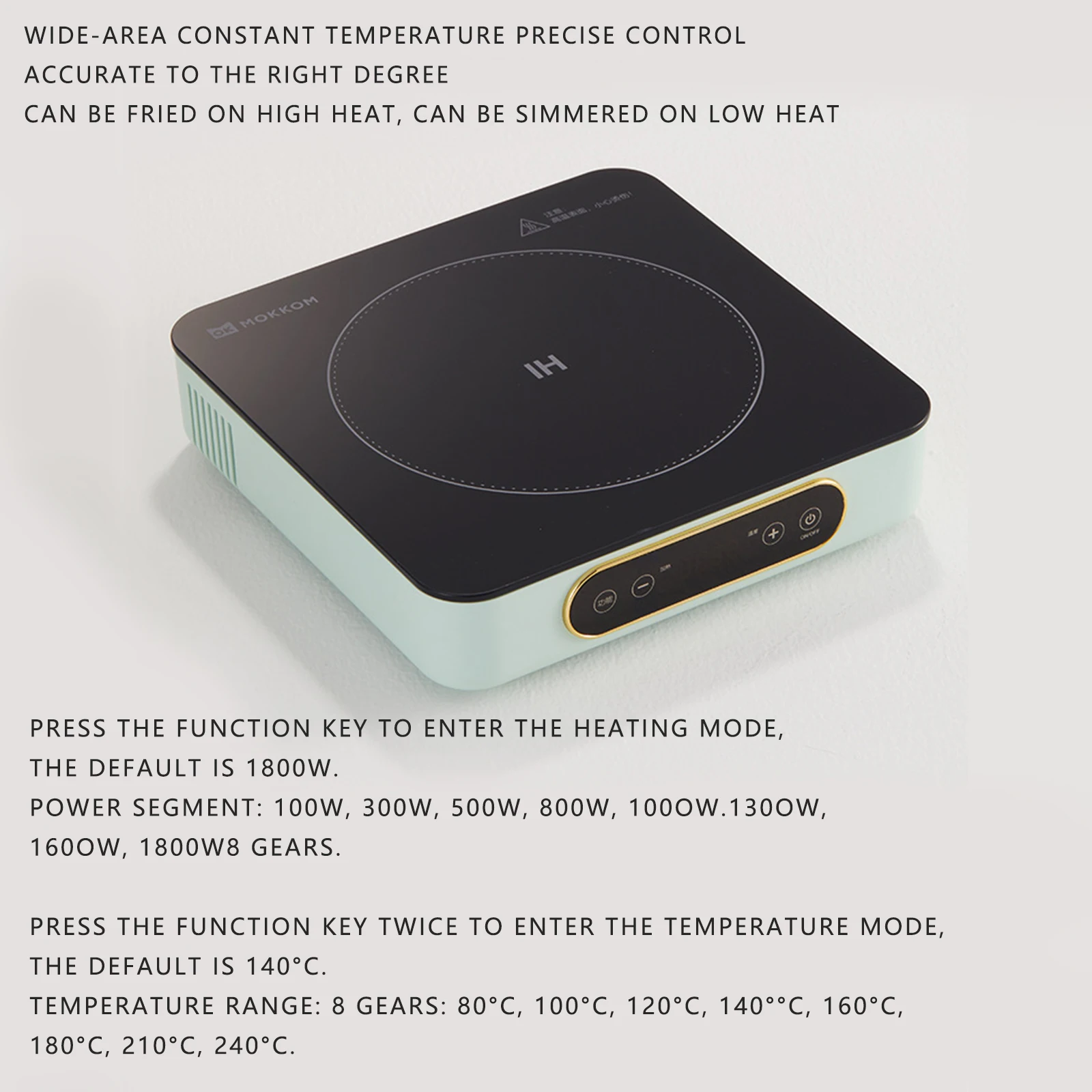 Induction Cooker Ceramic Glass Plates Multifunctional Cooking Pot Home Split High Capacity Grilled Shabu All In One Pot Electric