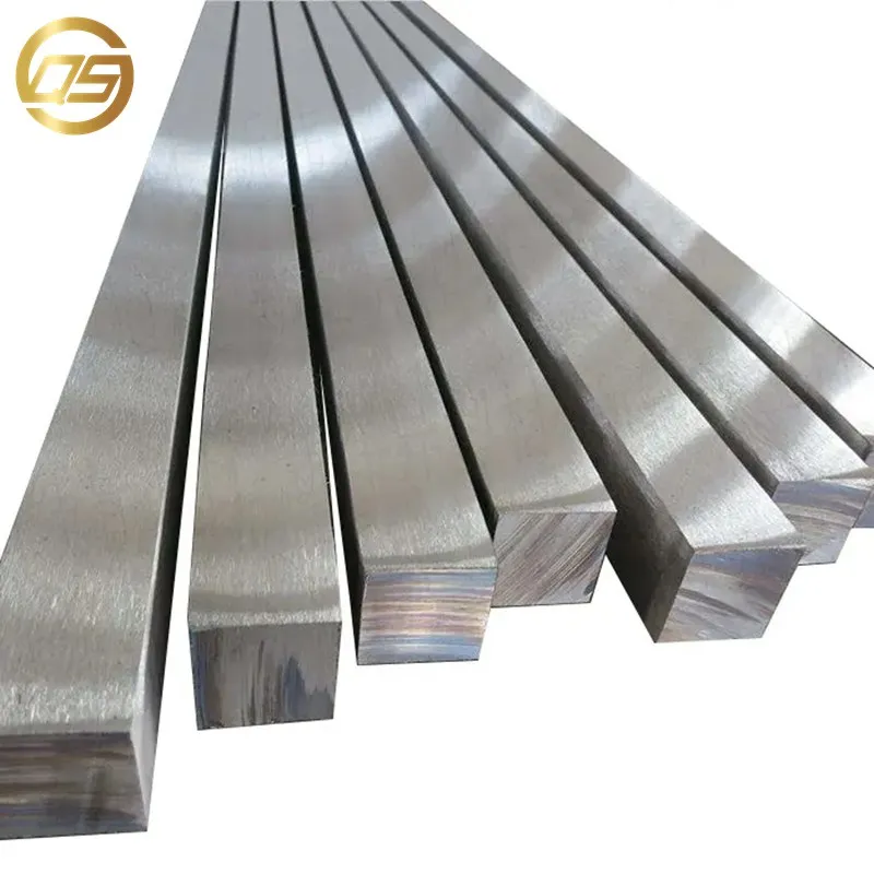 Hot Sale 201 304 316 304l 316l  430 stainless steel square bar