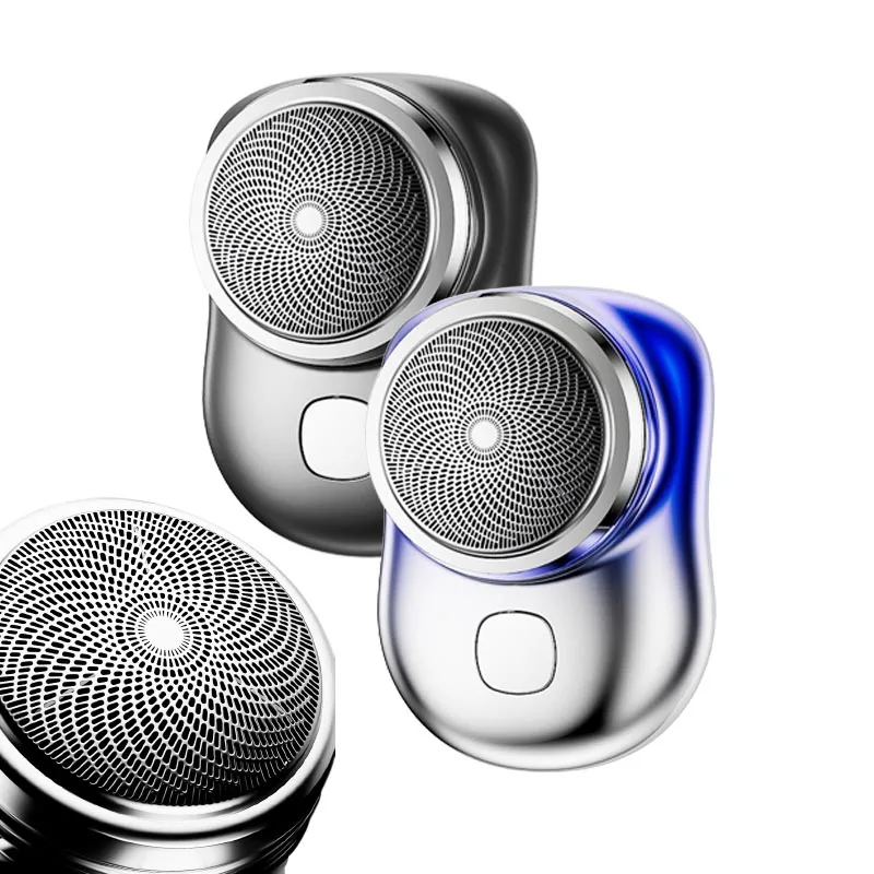 Hot Selling Long-Lasting Battery Life Electric Rechargeable Small Mini Shaver for Men Portable Ergonomic Design