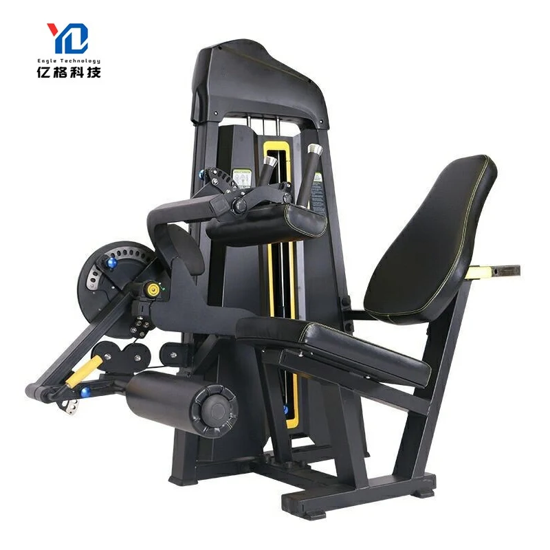 Импорт из Китая, профессиональное оборудование для спортзала, коммерческая многоместная машина для завивки и удлинения ног