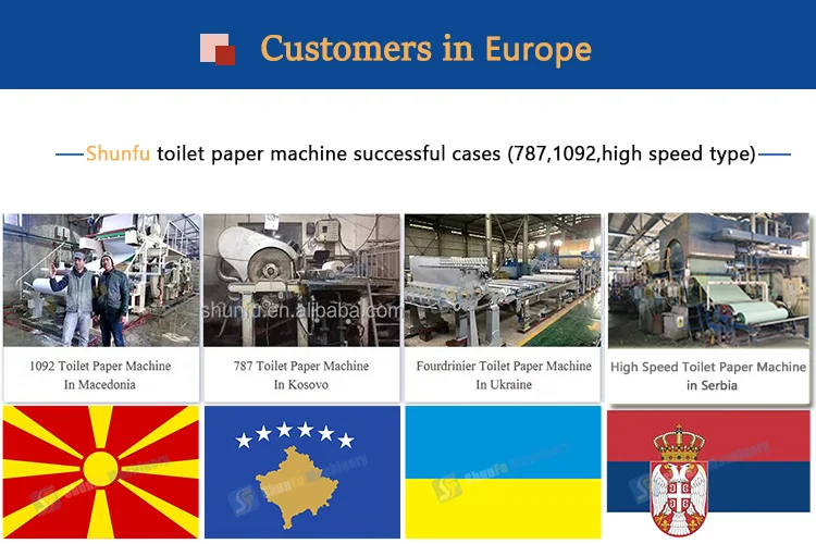 full automatic small roll towel napkin facial tissue toilet paper manufacturing / making machine price