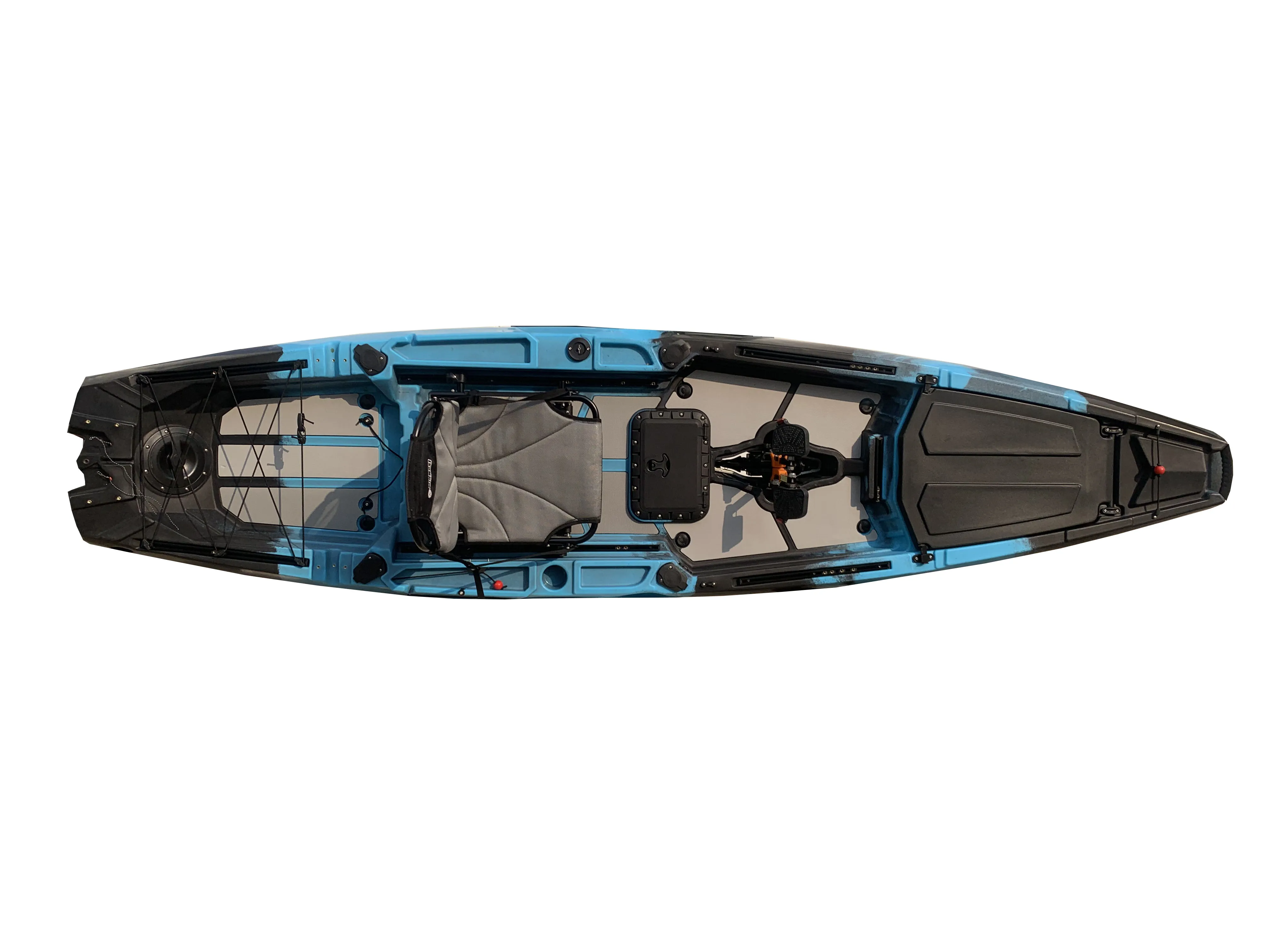 12ft 3.6m 85CM width fishing kayak pedal drive kayak pesca con pedal wholesale price