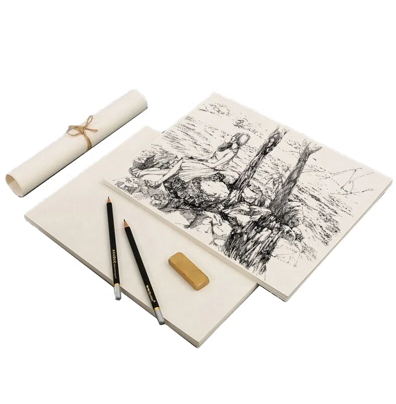 wholesale 100% wood pulp high quality 4K 8K 16K 160g drawing paper Sketch paper 300g watercolour paper 500 pieces a pack