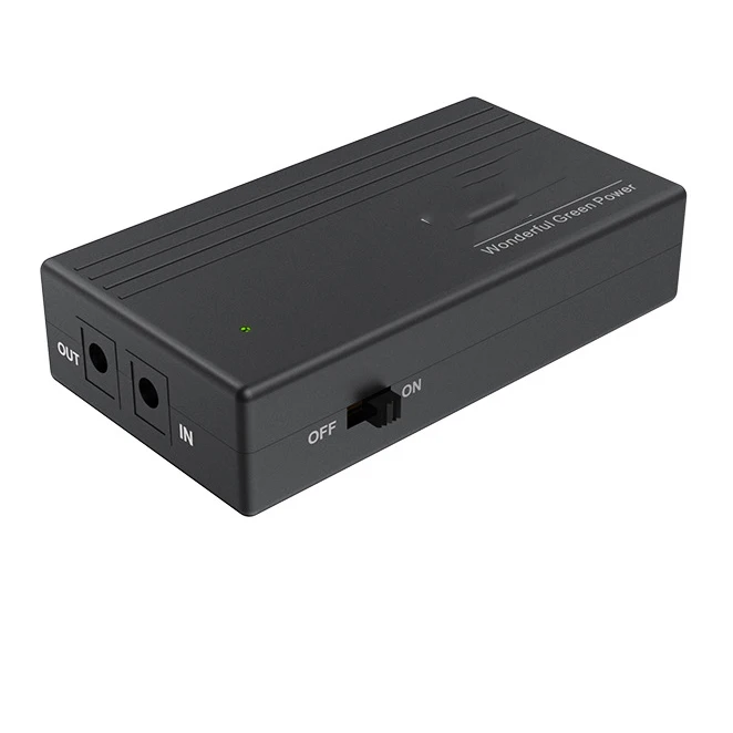 Роутер DC mini ups UPS 5V 9V 12V Резервное онлайн-Питание от аккумулятора для Wi-Fi маршрутизатора