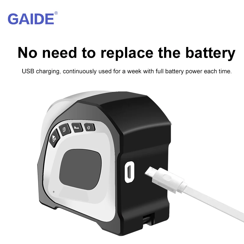 40 meter the laser tape measure digital with 5m ruler