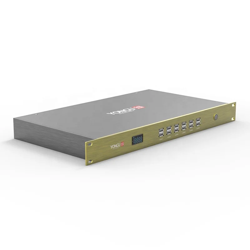 YONGU-C11 1U Rackmount Chassis Flat Extruded Side Panel Transformer Enclosure Channel Active Instrument Direct Box