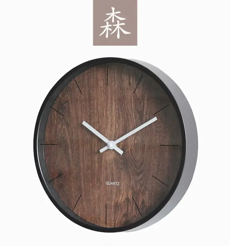 Excellent Workmanship Round Look Pointers Custom Decorative Wall Clock China