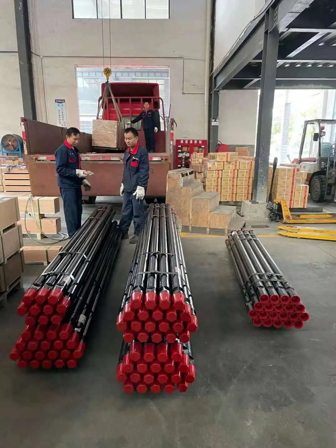 ANBIT water well drill rod drill pipe 76mm 3 meters long for mining drilling