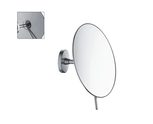 6-Inch Bathroom Magnifying Mirror Two Sided Swivel Make Up Wall Mounted Mirrors