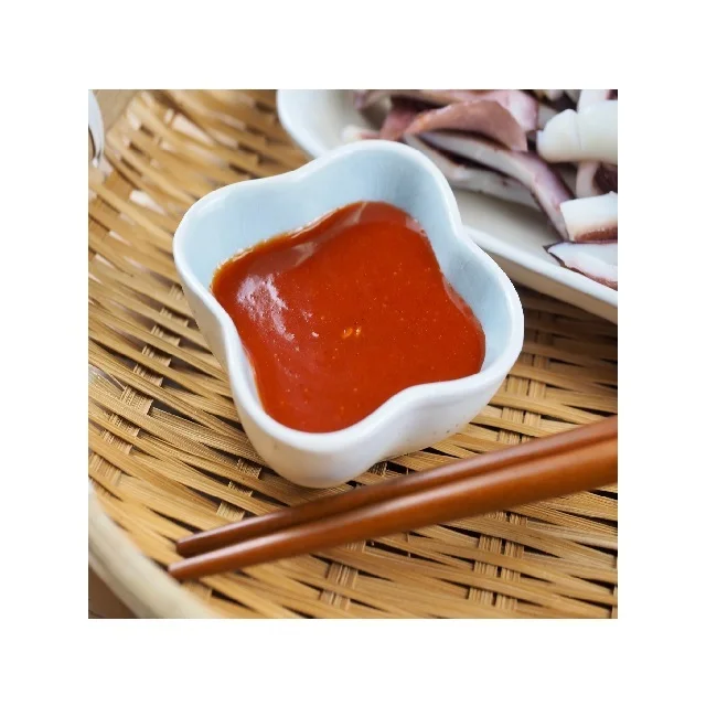 Korean Chili Red Pepper Paste Sauce Made With Vinegar And Kochujang Spicy Sauce For Sushi And Sashimi