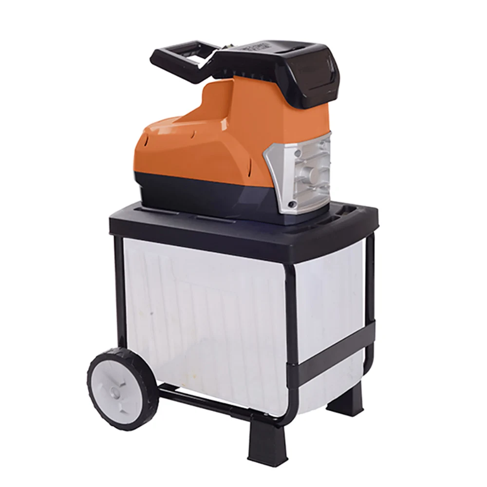 Vertak 2800W Towable Rotten Leaf Shredder Collector Garden Waist Shredder 220 Volt With Collection Box