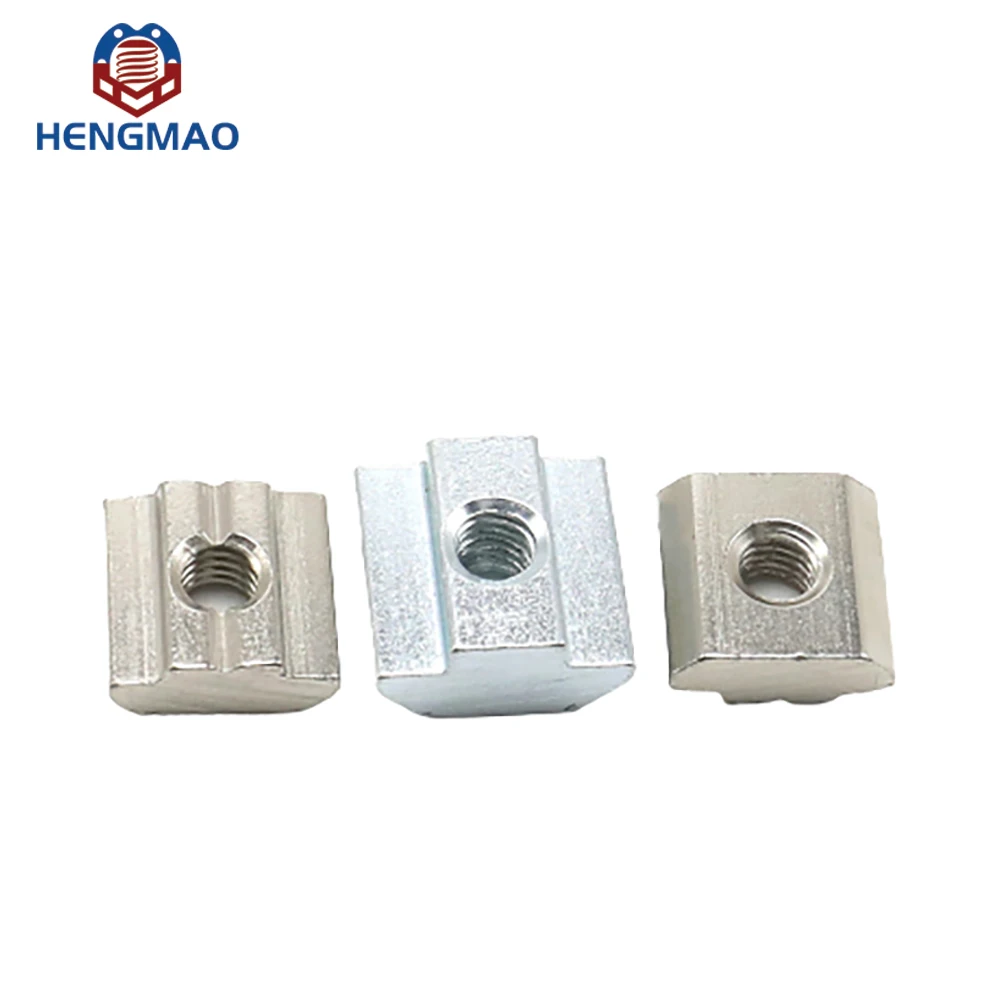 Good Quality T Sliding Nut Block Square Nuts  For Aluminum Profile