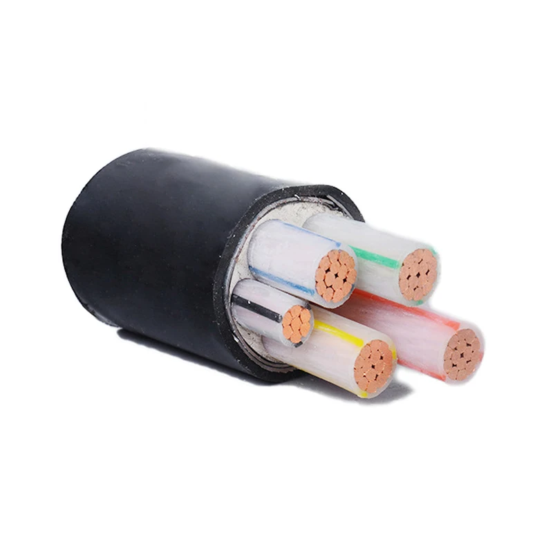 Origin Manufacturers Medium Voltage Crosslinking Power Cable Multiple Copper Core Low Price PVC Jacket Electrical Wire