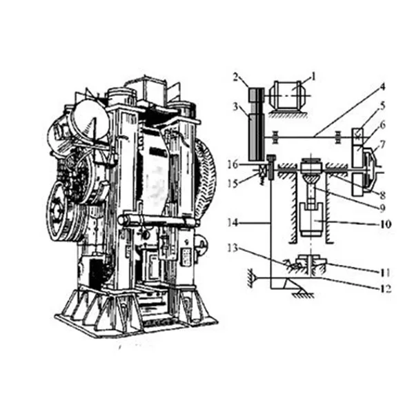 Hot die forging press machine from 100-6000Tons
