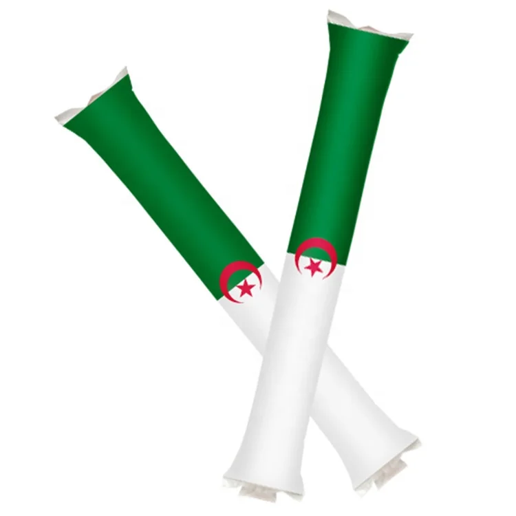 
Custom Country Flag Inflatable Thunder Cheer Boom Boom Sticks 