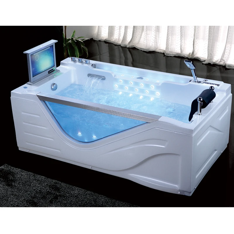 
home massage bath tubs whirlpools hydro massage bathtub with tv jacuzzi 