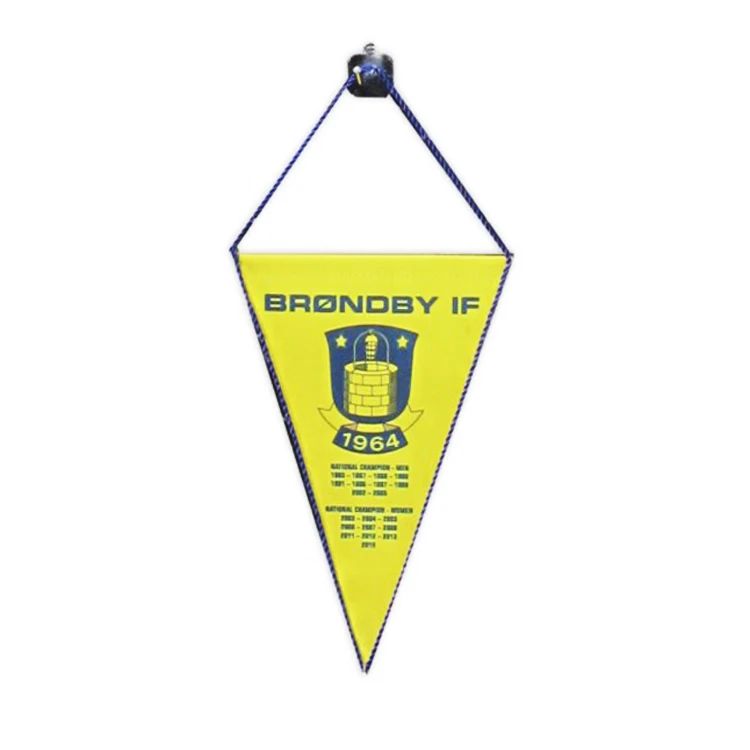 Oneway wholesale custom logo pennant fabric decorations bunting string flag custom wall flag