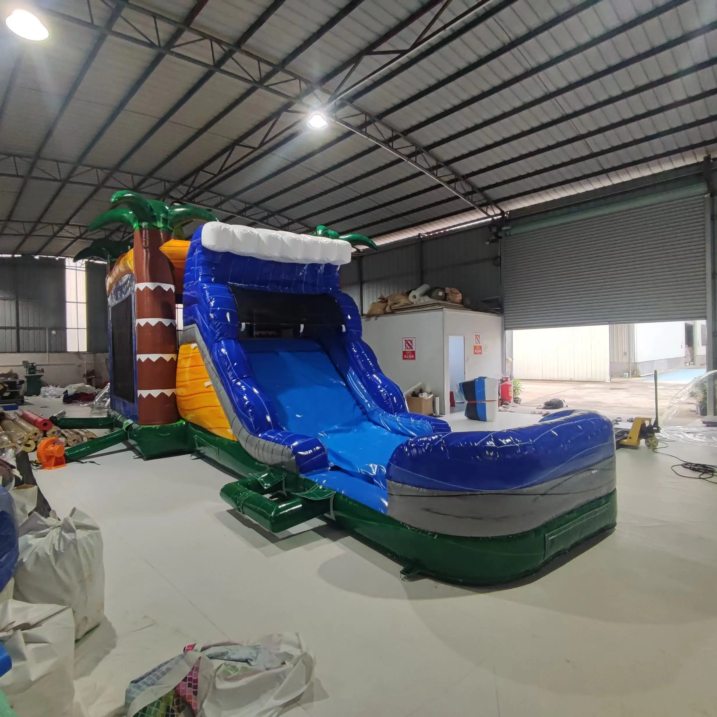 Big bounce house Inflatable water slide pvc combo inflatable rent for commercial