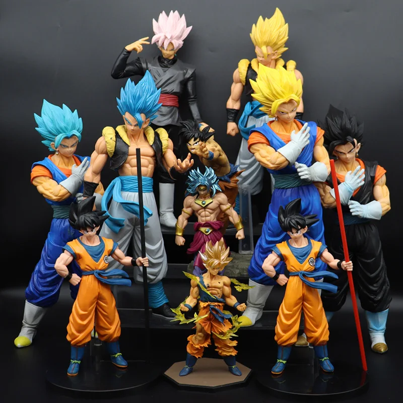 Hot Selling Model Collection Toy Anime Dragon Ball Goku Vegetto Vegeta Anime Action Figure
