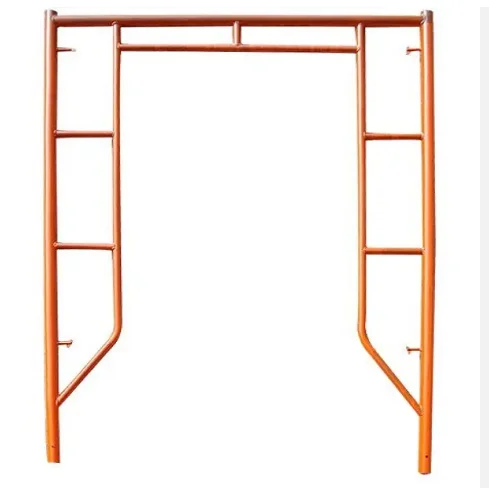 Top Quality Safe Painted and Pre-Galvanized Scaffolding Mild Steel H Frame System Standard ANSI /SSFI for Construction