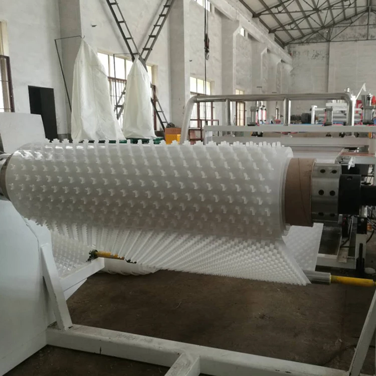 V-LOCK anchors machine v-lock batteries machine   Muti-point anchoring PE board production line