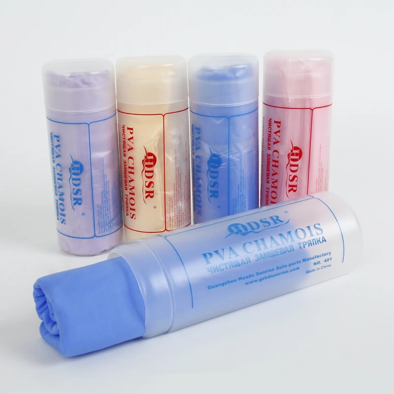 32*43 cm PVA chamois soft Towel For Many Purposes Chamois Drying Absorbent Synthetic Quick Dry Pva Shammy Cleaning