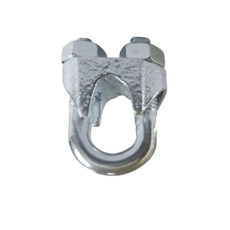 Stainless Steel US Type Drop Forged Wire Rope Clip Cable Clamps For Lifting
