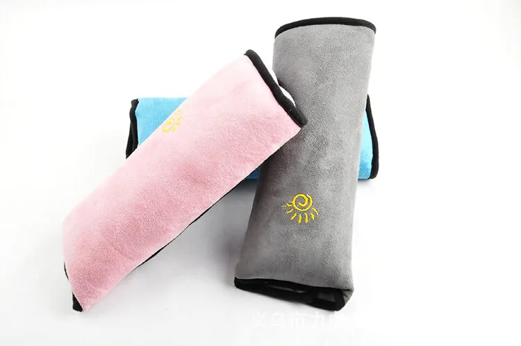 Multicolor Seatbelt Pillow For Kids In Car For Children Sleeping On The Way