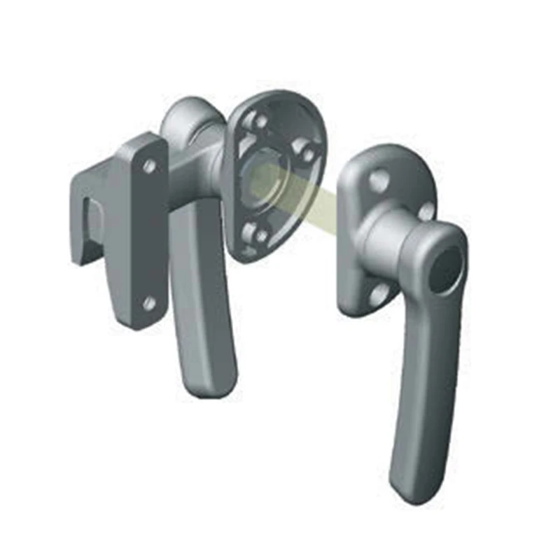 Ручка из цинкового сплава для герметичных дверей двери с защитой от электромагнитных волн звукоизоляционные