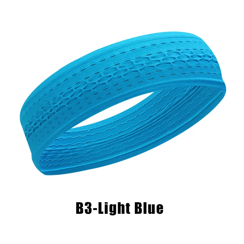 Wholesale Elastic Headband with Breathable Mesh Yoga Headband Running Gym Sport Sweatband Cotton