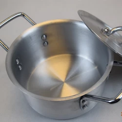 7pcs/set Thick Aluminum Cauldron pot set multi-purpose sanding cooking pot