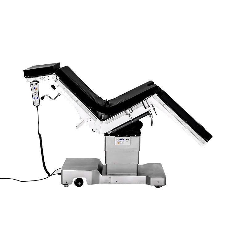 Medical Equipment electric surgical ot operating bed shoulder  c arm orthopedic table with pad restraints