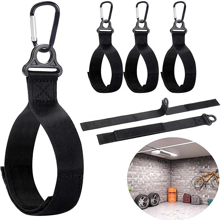 Hiker Heavy Duty Cable Straps Hook And Loop Cargo Strap Heavy-duty Storage