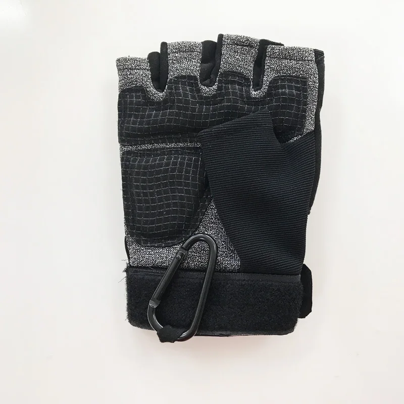 Hard Knuckle Fingerless Half Finger Climbing Outdoor Sport Workout Hunting Gloves